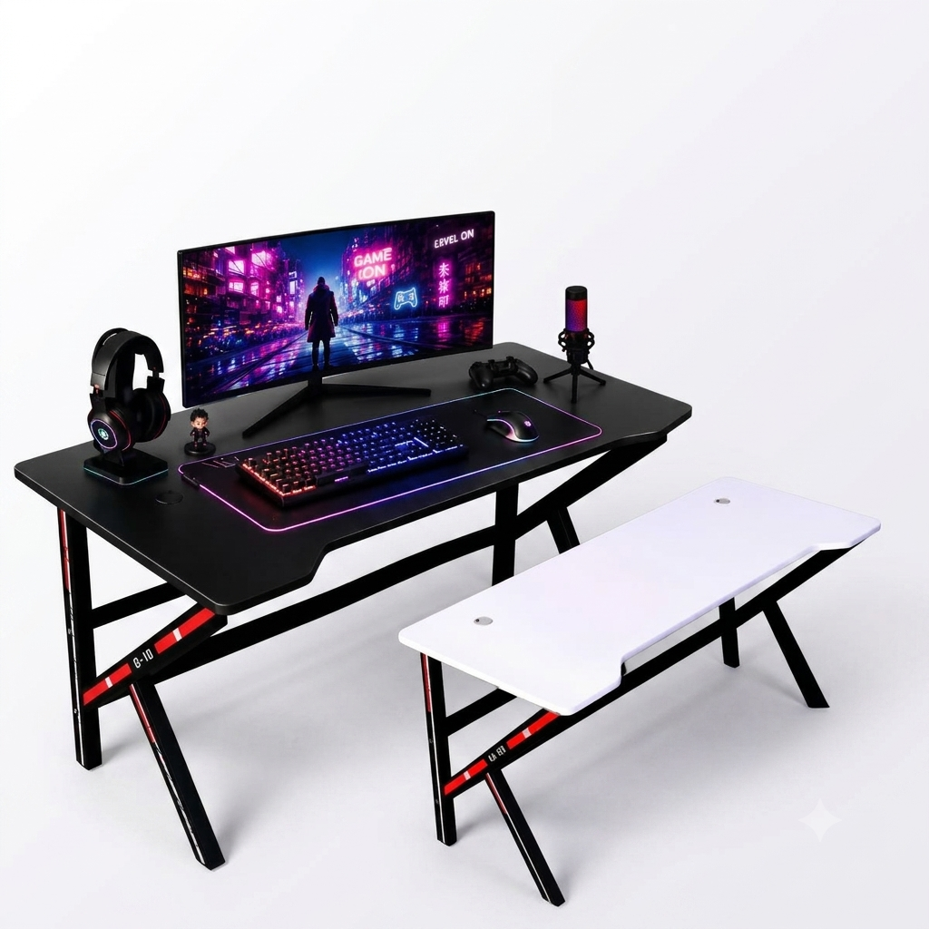 Escritorio Diseño GAMING para Computadora CS001 de 1 Nivel - Imagen 2