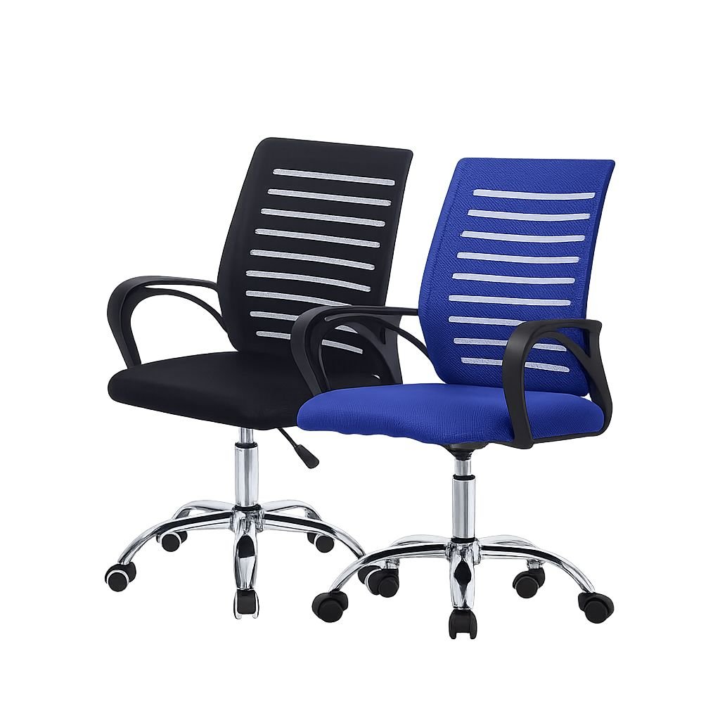 Silla Mesh Semi-Ejecutiva Ergonomica C2023 Respaldo Mesh con Reposabrazos