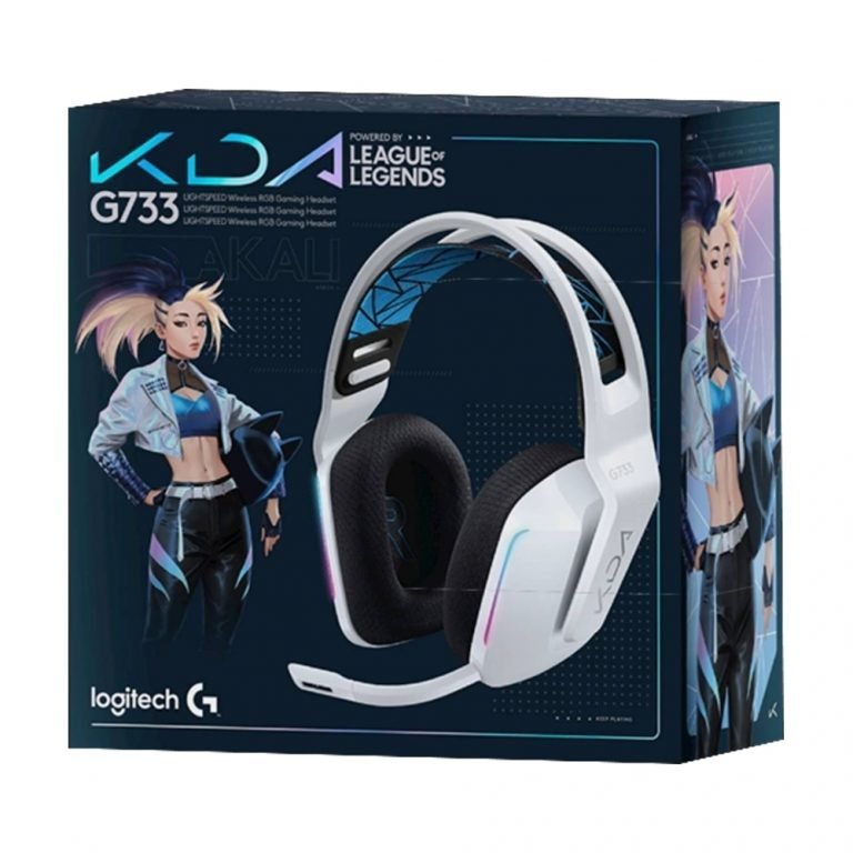 Audifonos Inalámbricos Ultraligeros RGB GAMING LOGITECH G733 981-000989 KDA League Of Legends - Imagen 3