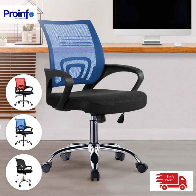 Silla Mesh Semi-Ejecutiva Ergonomica C2022 Respaldo Mesh - Imagen 5