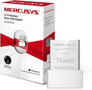 Adaptador Wi-Fi USB MERCUSYS MW150US 150Mbps 802.11n