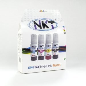 Tinta NKT 70ml 544 Paquete 4 colores para impresoras Epson con Sistema Continuo Original