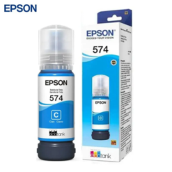 Botella De Tinta Epson T574220-AL EcoTank L8050 L18050 Color Cyan 70ml