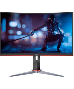 Monitor LED GAMING CURVO AOC C24G2 24´´(23.6´´), Color Negro-rojo, HDMI 1920 x 1080 a 60 Hz.