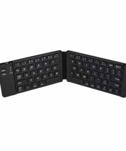 Mini Teclado Inalámbrico plegable TPN, Color negro, recargable, con hasta 40hrs.