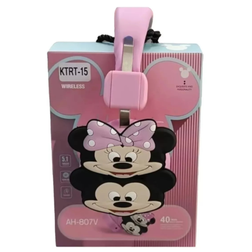 Audifonos edición MINNIE MOUSE AH-806A de Diadema inalámbricos - Imagen 2