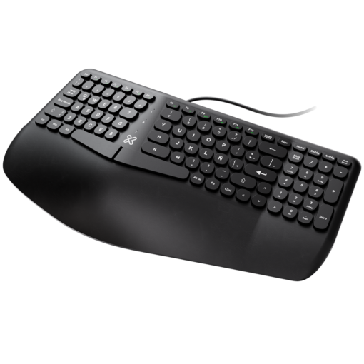 Teclado Ergonomico KLIP-XTREME KBK-260S Evolve cableado