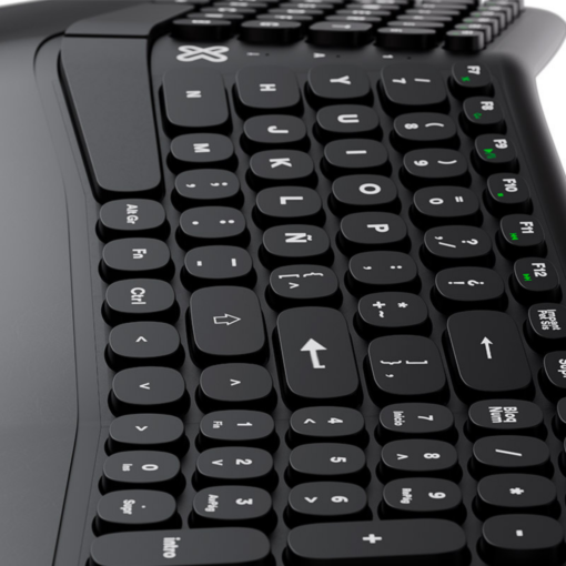 Teclado Ergonomico KLIP-XTREME KBK-260S Evolve cableado - Imagen 7