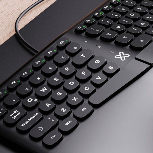 Teclado Ergonomico KLIP-XTREME KBK-260S Evolve cableado - Imagen 4