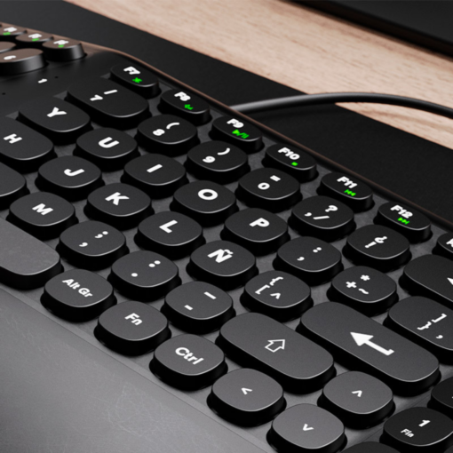 Teclado Ergonomico KLIP-XTREME KBK-260S Evolve cableado - Imagen 2