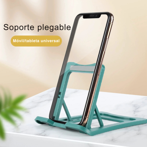 Soporte de escritorio K325 para celular o Tableta, Material De Plástico Resistente - Imagen 4