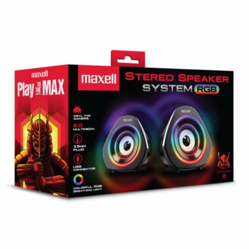 Bocinas GAMING RGB Negro, MAXELL SSG- 700 #348504 - Imagen 2