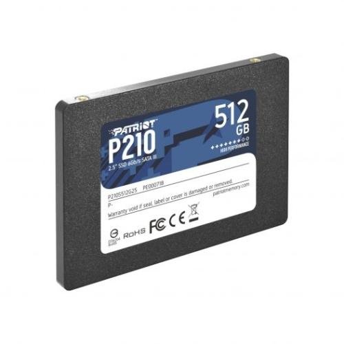 Unidad de Estado Sólido PATRIOT P210 512GB SATA III 2.5
