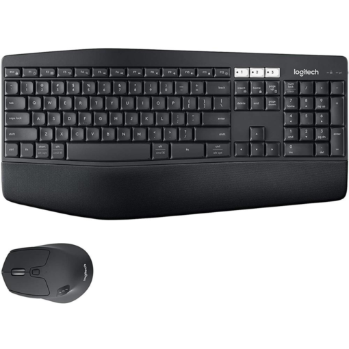 Combo Teclado y Mouse LOGITECH MK850 920-008659, color negro