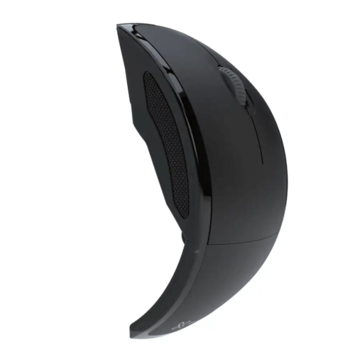 Mouse Inalambrico Ergonómico USB KLIP-XTREME KMW-375BK LIGHTFLEX, Color Negro - Imagen 3