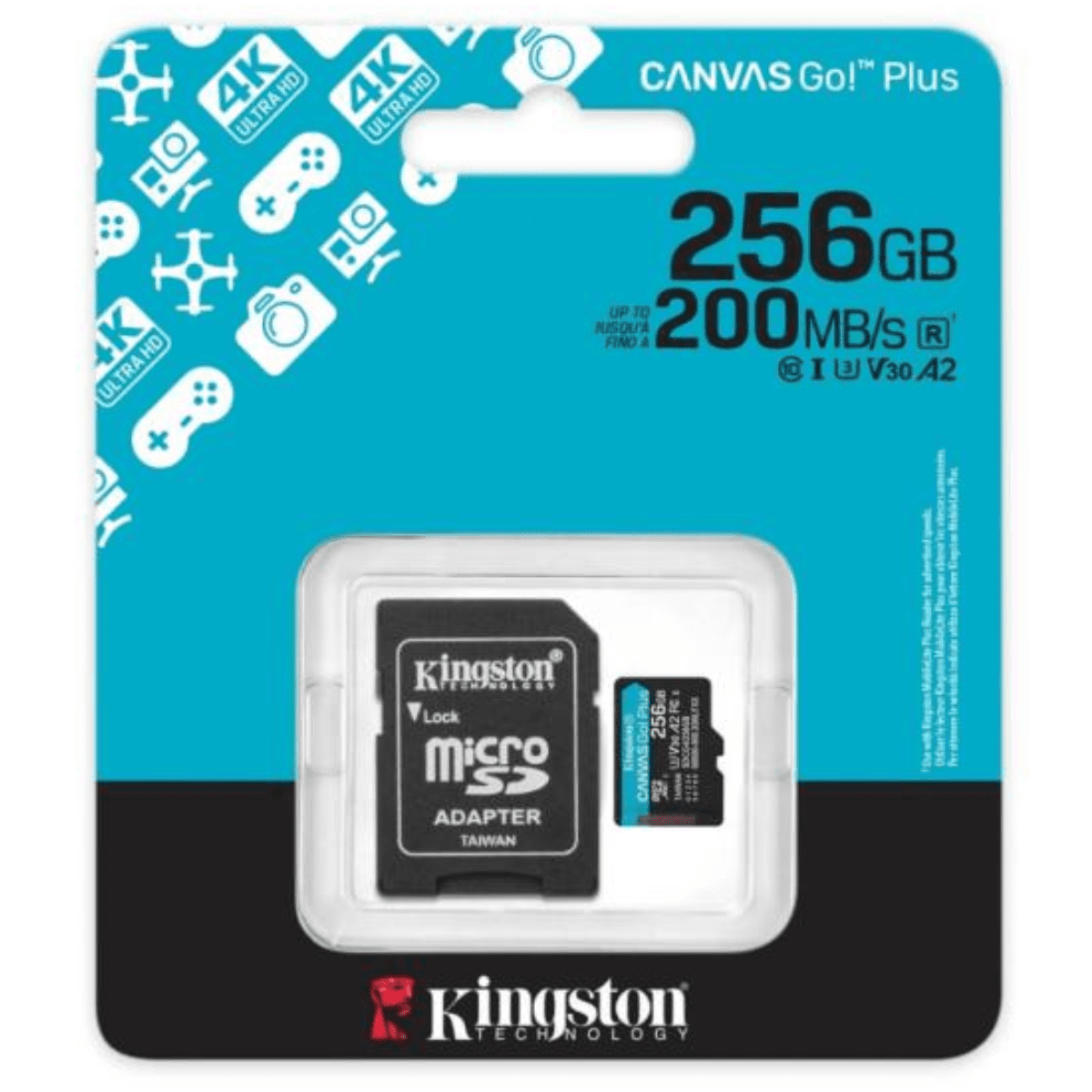 Memoria Micro SD 256GB KINGSTON SDCG4/256GB Clase 10