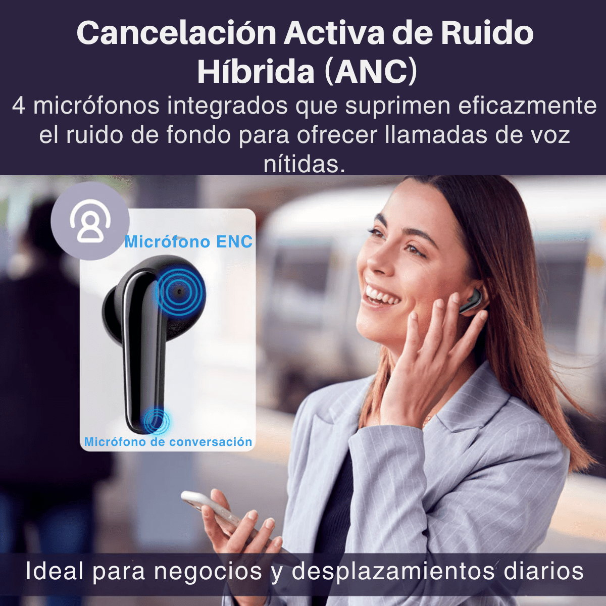 Audifonos Bluetooth ARGOM ARG-HS-5021 SKEIPODS E21 - Imagen 16