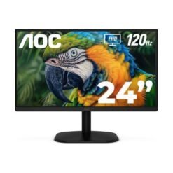 Monitor LED AOC 24B35H3 24´´ (23.8´´), Color Negro, Full HD de 1920 x 1080 píxeles