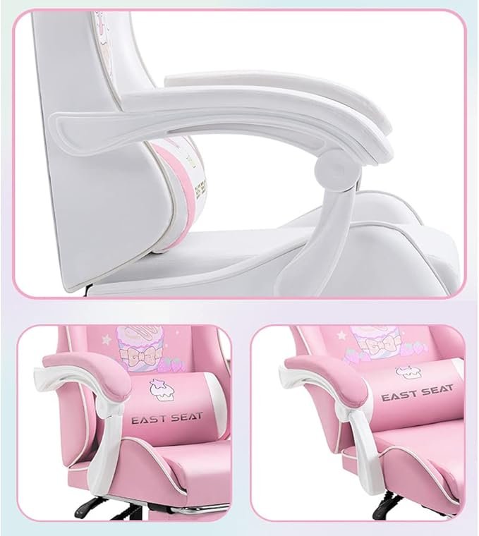 Silla Gaming de Alta Comodidad CS001 pro Diseño Cinnamoroll de Hello kitty - Imagen 5