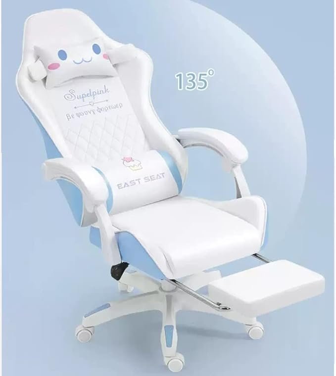 Silla Gaming de Alta Comodidad CS001 pro Diseño Cinnamoroll de Hello kitty - Imagen 3