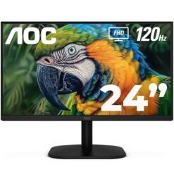 Monitor LED AOC 24B35H3 24´´ (23.8´´), Color Negro, Full HD de 1920 x 1080 píxeles