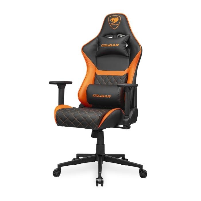 Silla Gaming COUGAR ARMOR ONE V2 Negro-Naranja