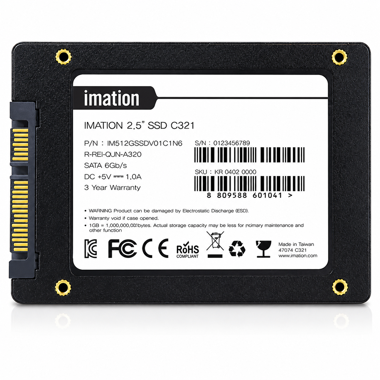 Unidad de Estado Solido Imation SATA III 2.5" C321 256GB - Imagen 3