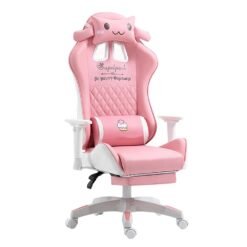 Silla Gaming de Alta Comodidad CS001 pro 001-050 Diseño Cinnamoroll de Hello kitty