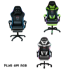 Silla Gaming PLUS GM con Luz RGB