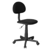 Silla Secretarial X-Tech AM160GEN65 sin Reposabrazos Color Negro