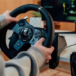 Alternative view of Timon Marca Logitech Modelo Driving Force G920 Con Pedales Para PC Y Xbox