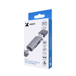 Lector Externo Multitarjetas XTECH XTC581