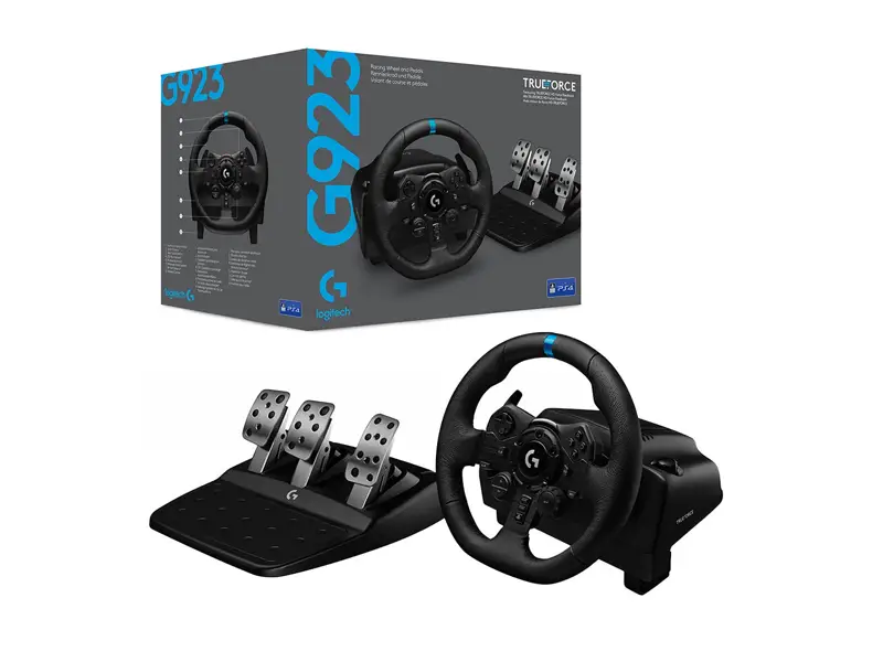 Volante de Carreras y Pedales Logitech G923 - Imagen 2