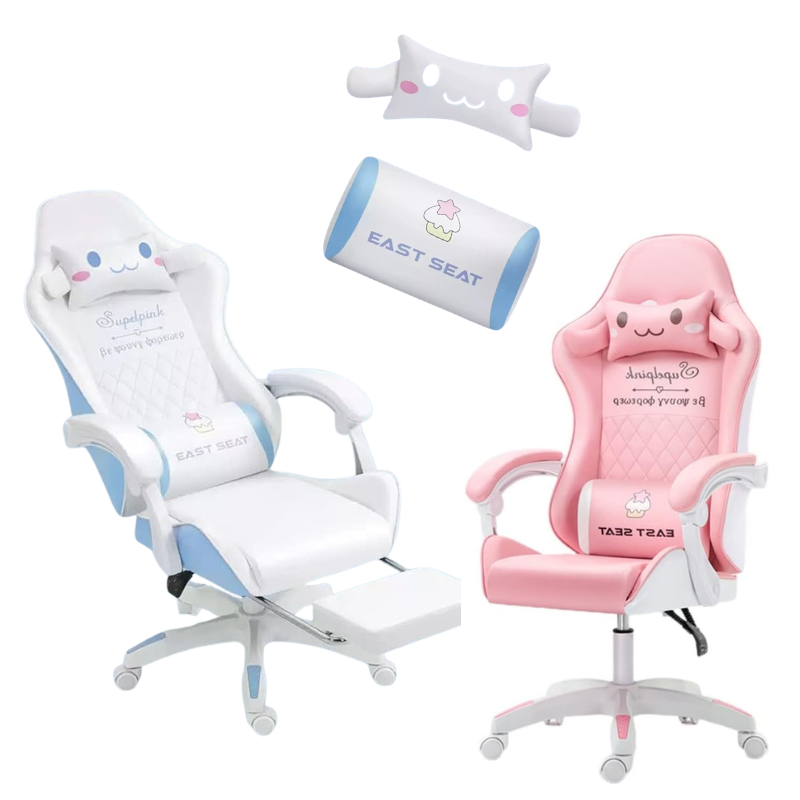 Silla Gaming de Alta Comodidad CS001 pro Diseño Cinnamoroll de Hello kitty - Imagen 2