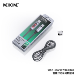 Cable de Carga rápida Tipo C a Tipo C WEKOME WDC-108
