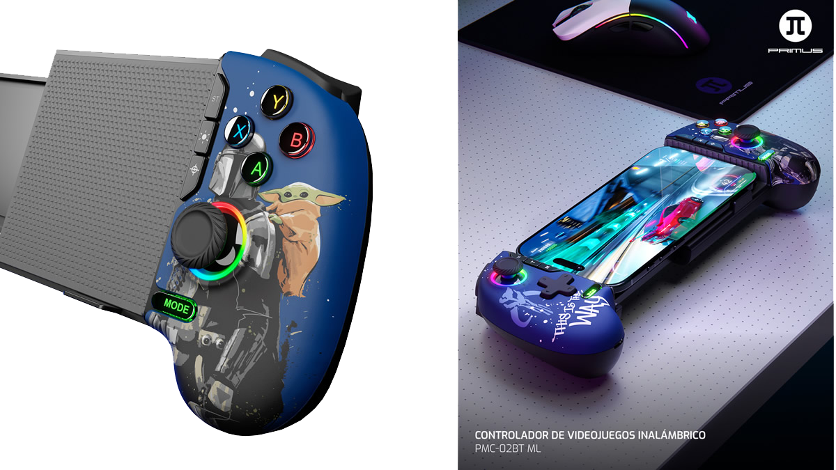 Control PRIMUS EDICION MANDALORIAN Y GROGU PMC-02BT ML - Imagen 6