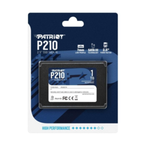 Unidad de Estado Solido PATRIOT 1TB P210 2.5 SATA III 9SE00100-P210S1TB25