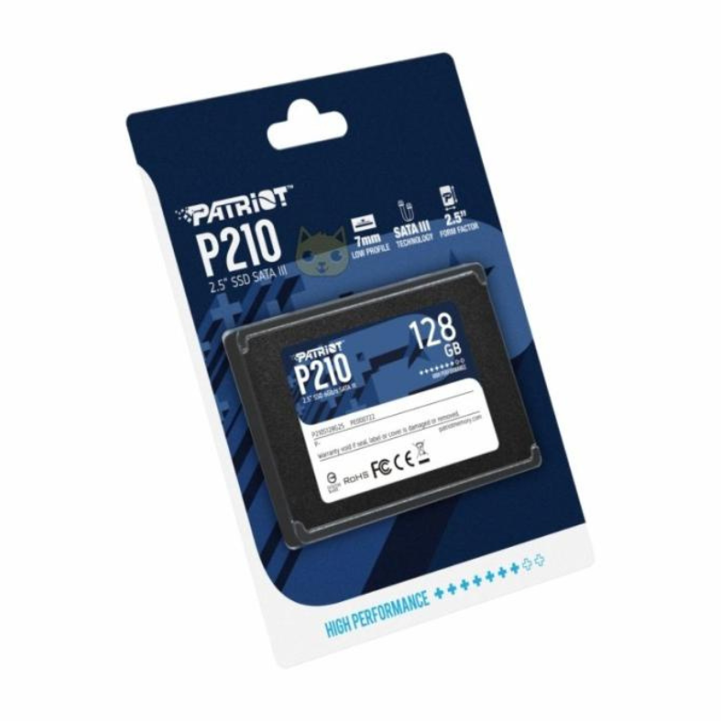Unidad de Estado Solido PATRIOT 128GB P210 "2.5 SATA III 9SE00095-P210S128G25