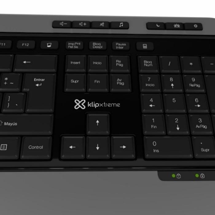 Combo de Teclado y Mouse Inalambrico Magnifik Wireless KLIPXTREME KBK-520 - Imagen 3