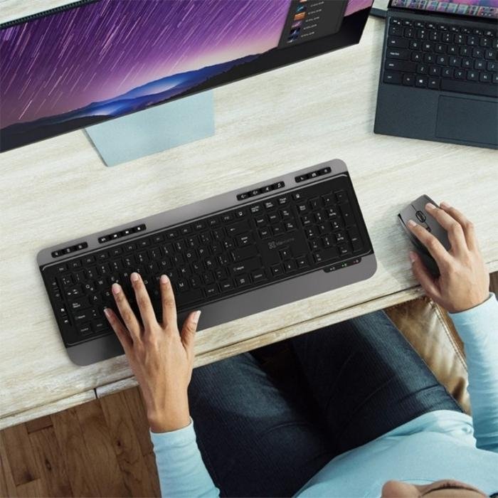 Combo de Teclado y Mouse Inalambrico Magnifik Wireless KLIPXTREME KBK-520 - Imagen 7