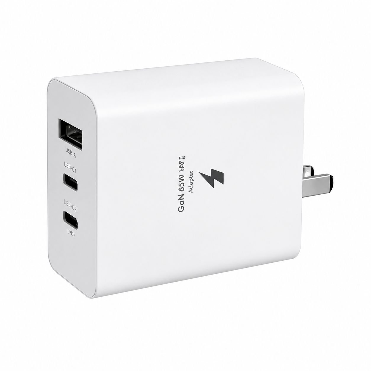 Cargador para celular D&M 2 puertos USB-C y 1 puerto USB-A - Imagen 2