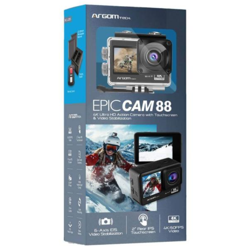 Camara de Accion ARGOM ARG-AC-9188BK - Imagen 2