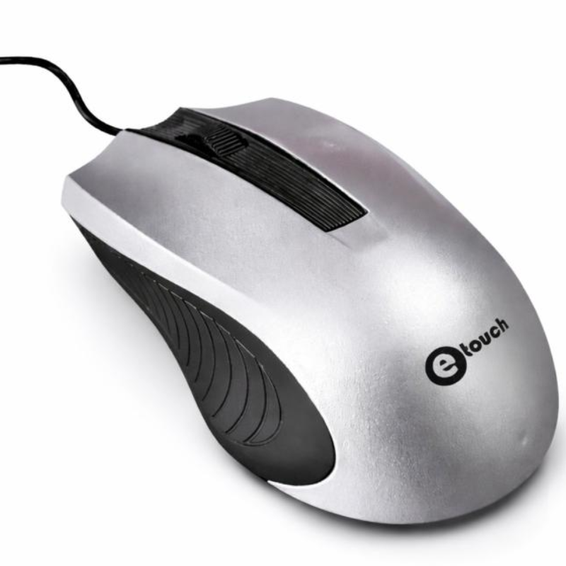 Mouse Optico ETOUCH MS201 color negro-gris - Imagen 2