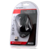 Mouse Óptico Inalámbrico ARGOM ARG-MS-0033BK A00440 Ergonómico