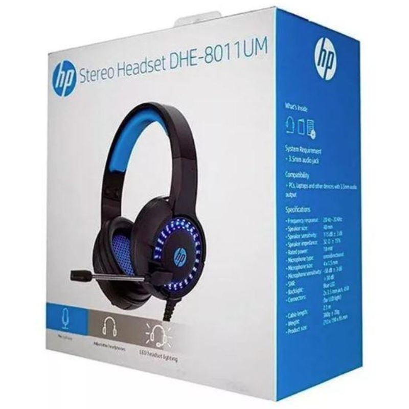 Audifonos Gaming Originales HP DHE-8011U versión USB - Imagen 2