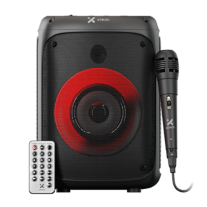 Bocina Portatil X-TECH XTS-661 SonicBloom Color negro