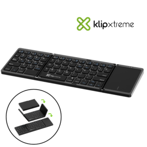 Teclado inalámbrico plegable FlexPlit KLIPXTREME KCK-650S-BK