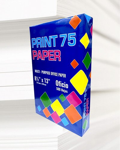 RESMA DE PAPEL CARTA PAPER PRINT 75GM 500 HOJAS - Imagen 2
