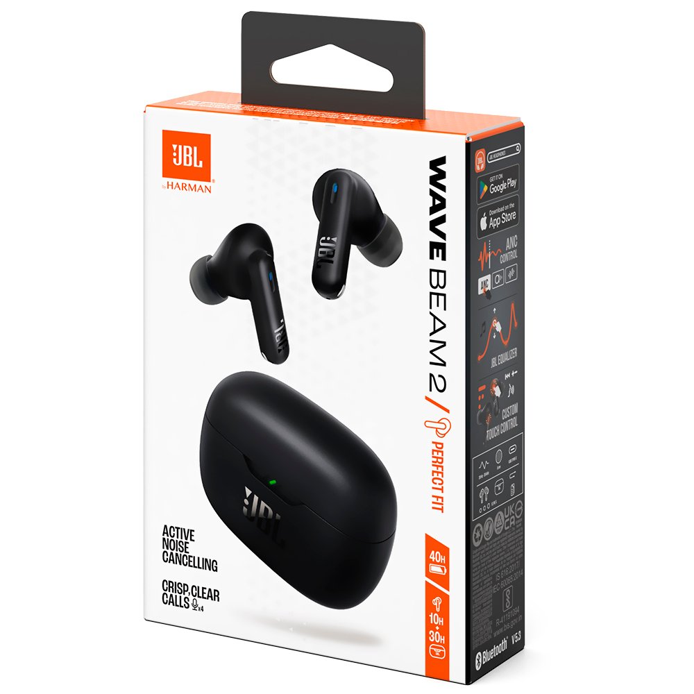 Audifonos Inalambricos JBL VIBE BEAM2 JBLVBEAM2BLKAM - Imagen 2