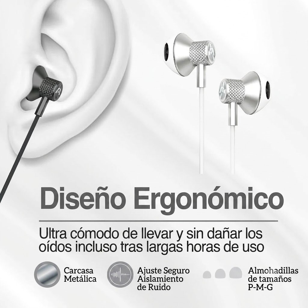 Audífonos ARGOM ARG-HS-2032 - Imagen 4